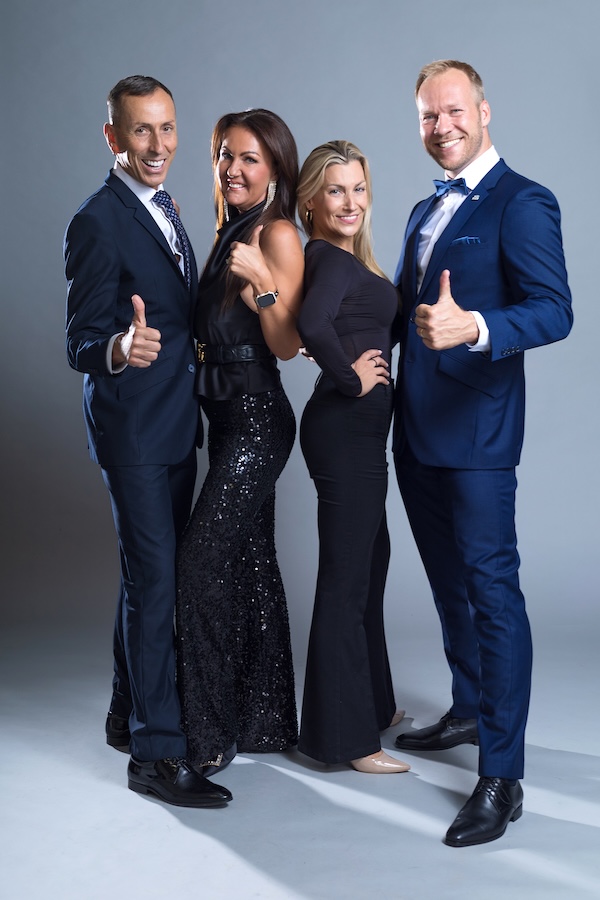 Učitelé tance Jakub a Monika Mazůchovi